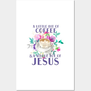 A little bit of coffee and a whole lot of Jesus Posters and Art